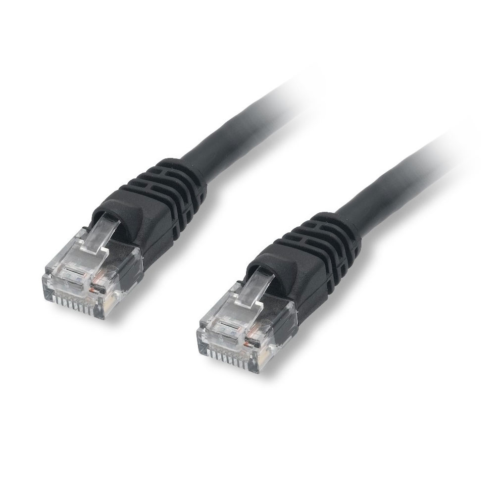 Cat6 550 Mhz Snagless Patch Cable 50ft Black