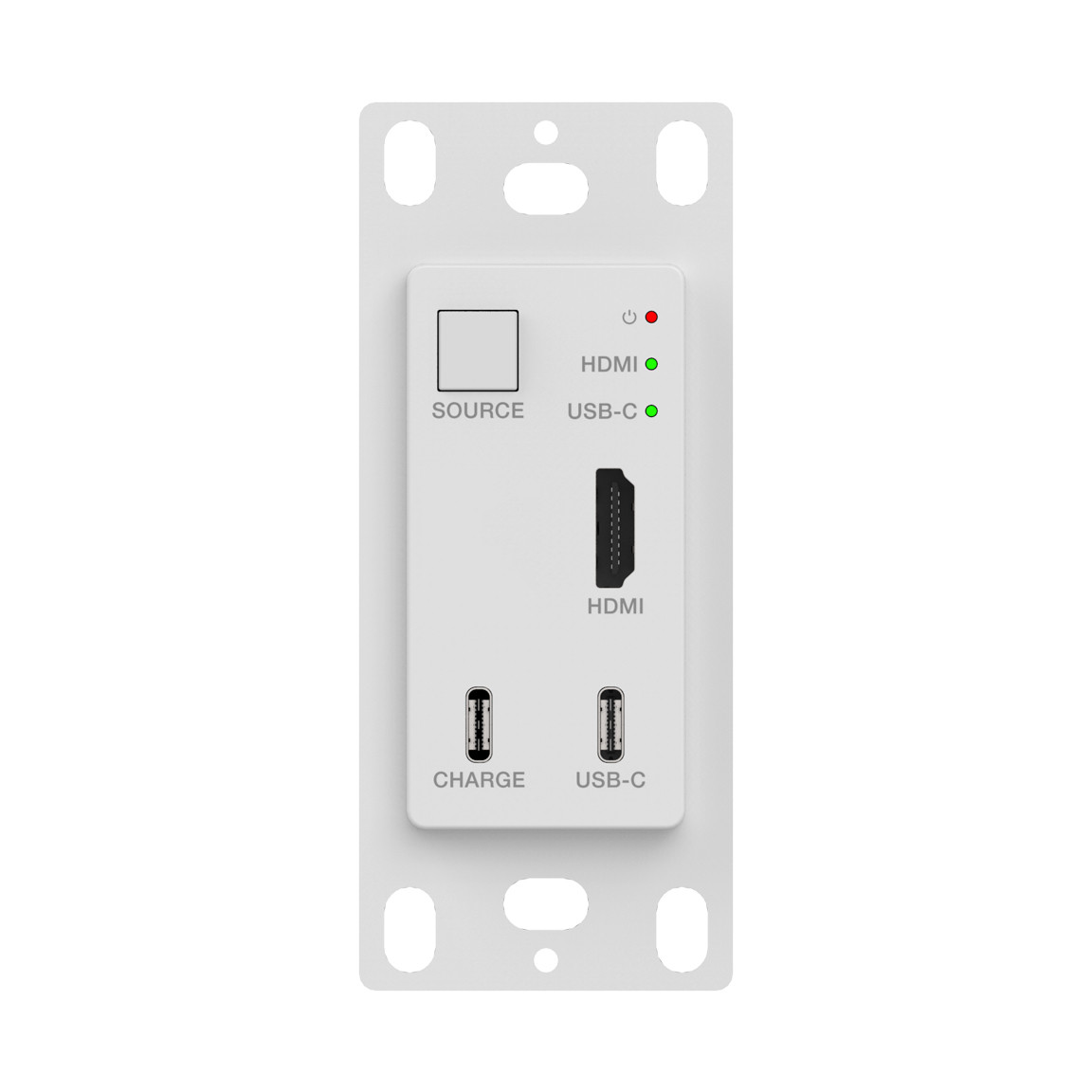 Pro AV/IT HDMI & USB-C 4K60Hz Wall Plate Extender Kit up to 164ft