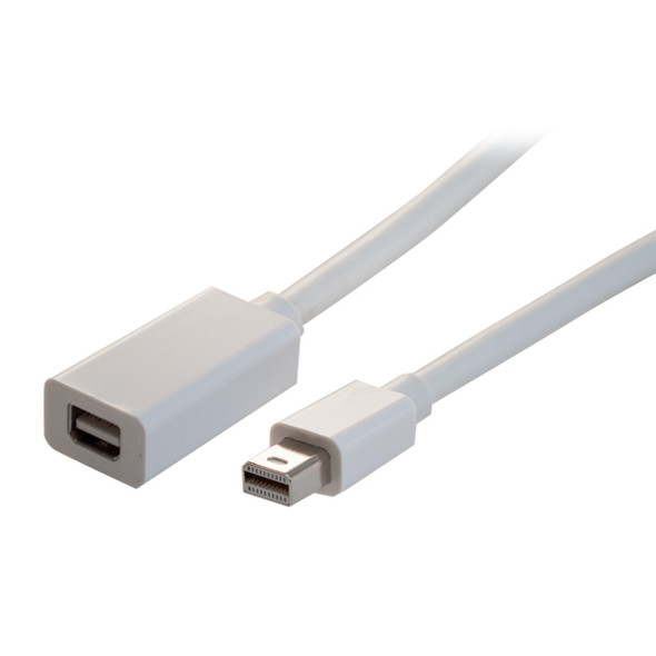 Mini DisplayPort Male to Female Cable 3ft