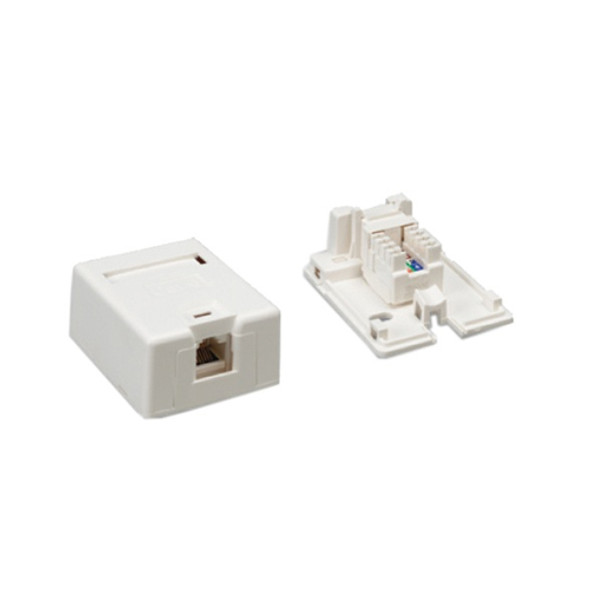 Surface Mount Box Cat 5e Single