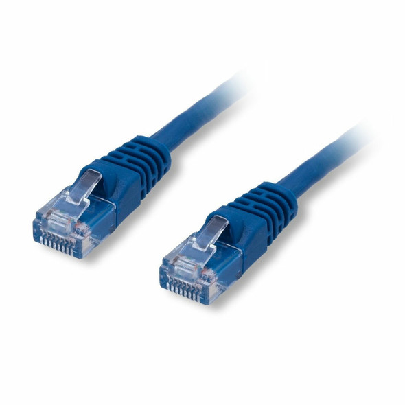 Cat6 Snagless Patch Cables 7ft (25 Pack) Blue