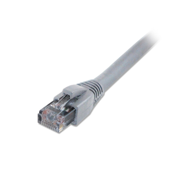 Cat6 Snagless Patch Cable 25ft Grey - USA Made & TAA Compliant