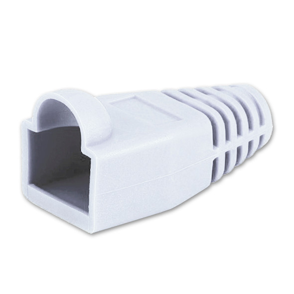 White 8.5mm RJ45 Colored Boot
