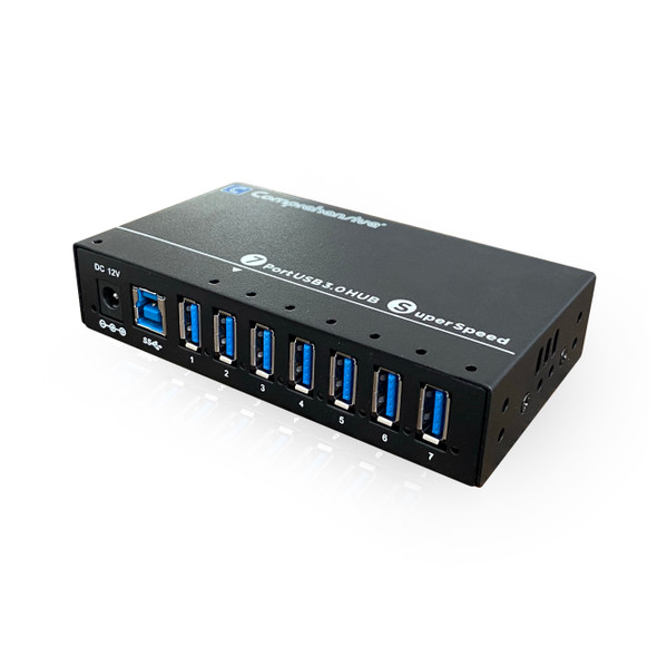 FirstEver 4-Port USB-C 3.2 Gen 2 10Gbps Gaming LED Aluminium Data Hub (4x  USB-A)