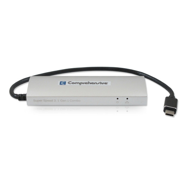 VersaHub™ USB 3.1 Type-C 3 Port USB 3.0 Hub with Gigabit Ethernet Port