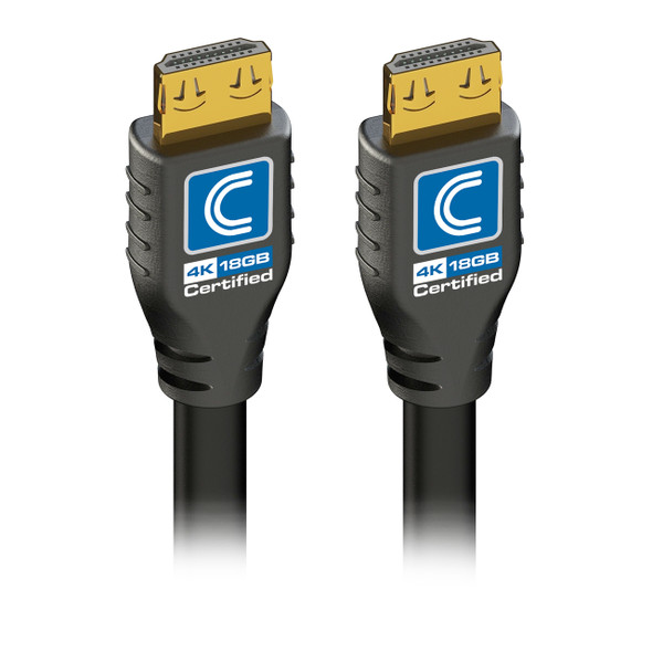 Comprehensive Heavy Duty 4K HDMI Cable Black 6ft