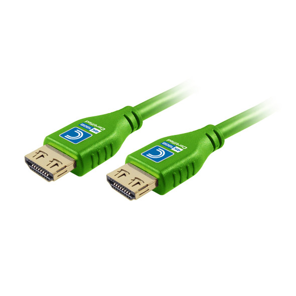 MicroFlex™ Pro AV/IT Integrator Series™ Certified Active 4K60 18G High Speed Active HDMI Cable with ProGrip™ Green 15ft