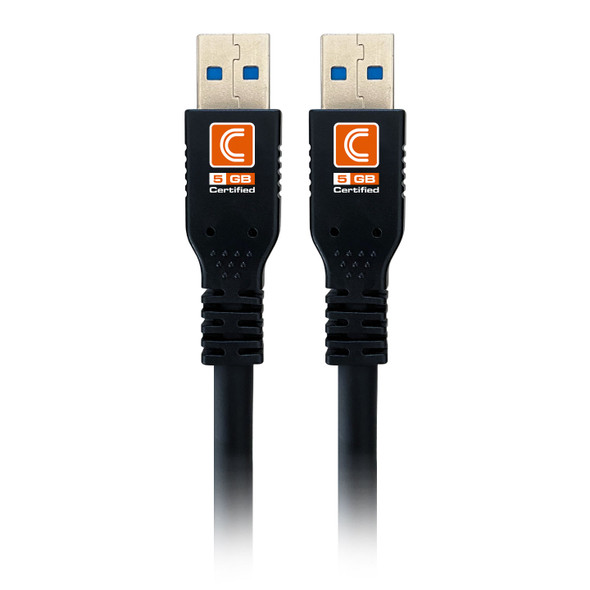 Pro AV/IT Integrator Series™ Certified Ultra-Flexible USB 3.0 (3.2 Gen1) 5G USB-A Male to USB-A Male Cable 6ft