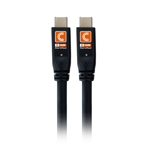 Pro AV/IT Integrator Series™ Certified Ultra-Flexible 5G USB-C to USB-C Male 4K AV and Data Cable 3ft