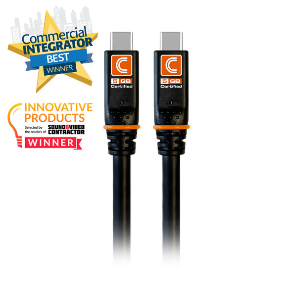 Front of 3ft 5G 4K USB-C Cables