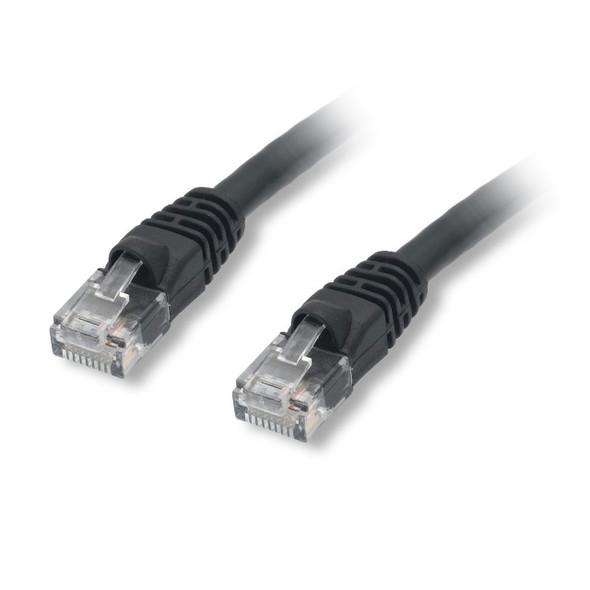 Pro AV/IT TAA Compliant Series™ CAT6 Un-shielded Patch Ethernet Cable Black 75ft