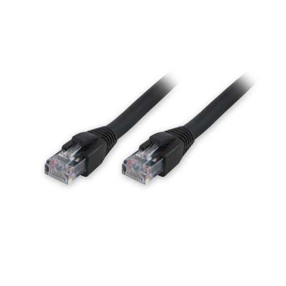 Pro AV/IT TAA Compliant Series™ CAT6A Shielded Patch Ethernet Cable Black 50ft