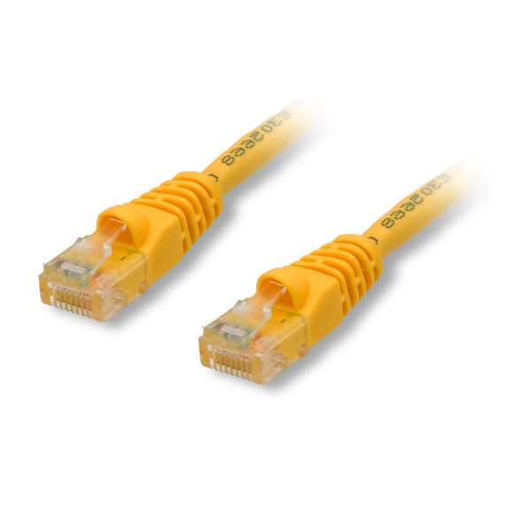 Cat5e 350 Mhz Snagless Patch Cable 25ft Yellow