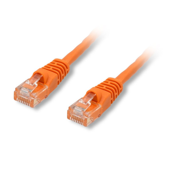 Cat5e 350 Mhz Snagless Patch Cable 50ft Orange