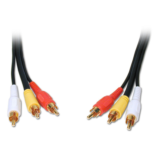 Standard Series General Purpose 3 RCA Video Cable 50ft