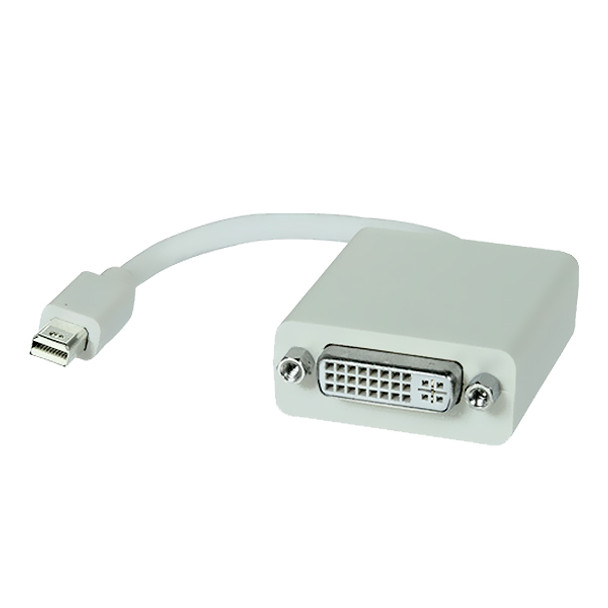 Mini DisplayPort Male to DVI Female Dongle Adapter