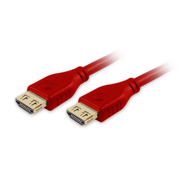 MicroFlex™ Pro AV/IT Series High Speed HDMI Cable with ProGrip™ Deep Red 12ft