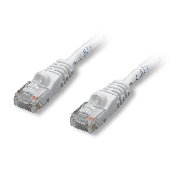 Cat5e 350 Mhz Snagless Patch Cable 10ft White
