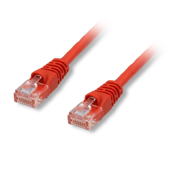 Cat5e 350 Mhz Snagless Patch Cable 1ft Red
