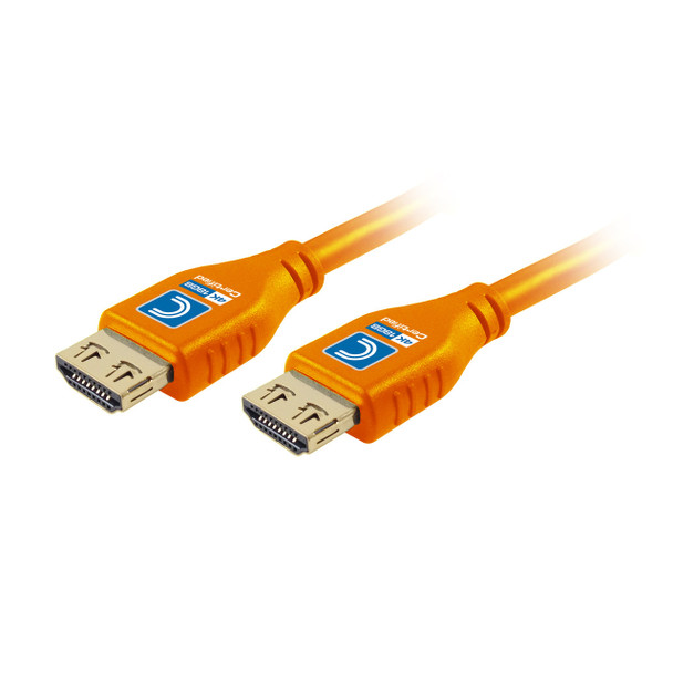 MicroFlex™ Pro AV/IT Integrator Series™ Certified  4K60 18G High Speed HDMI Cable with ProGrip™ Orange 3ft