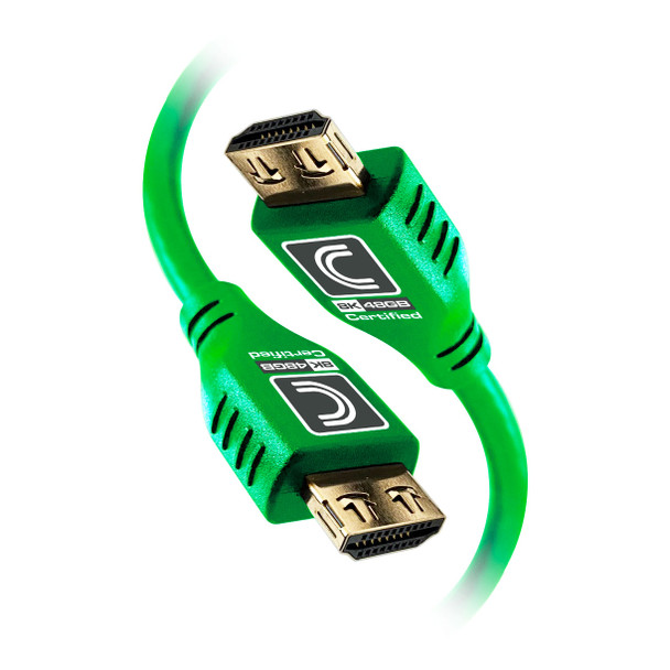 MicroFlex™ Pro AV/IT Integrator Series™ Certified Ultra High Speed 8K 48G HDMI Cable with ProGrip™ Green 3ft