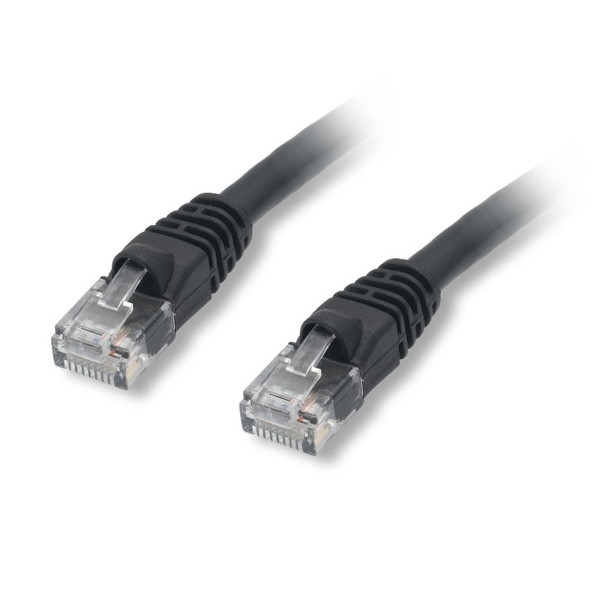 Pro AV/IT TAA Compliant Series™ CAT6 Un-shielded Patch Ethernet Cable Black 75ft