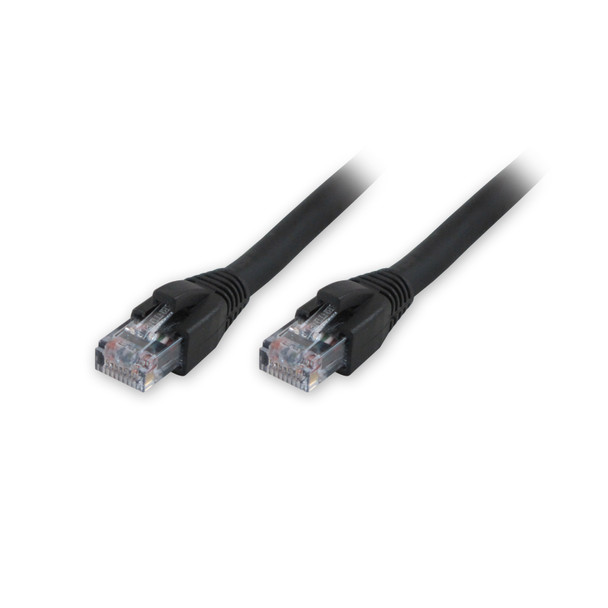 Pro AV/IT TAA Compliant Series™ CAT6A Shielded Patch Ethernet Cable Black 5ft