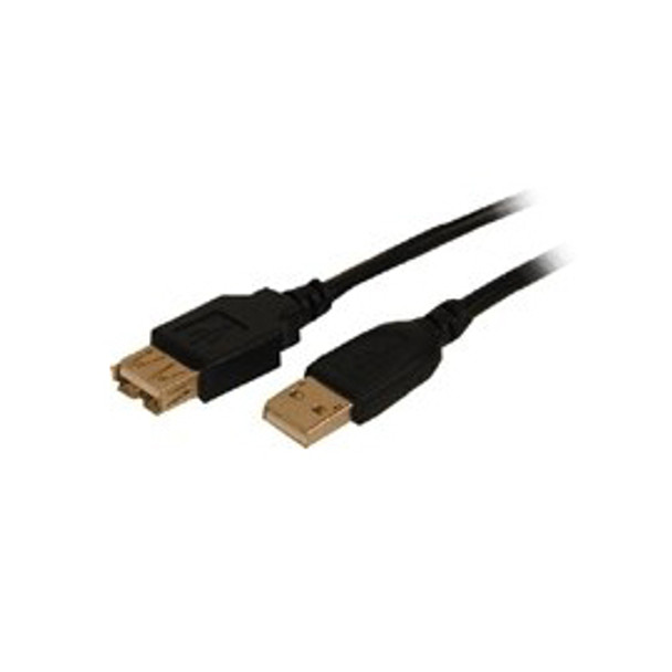 Standard Series USB 2.0 USB-A Male to USB-A Female Cable 3ft