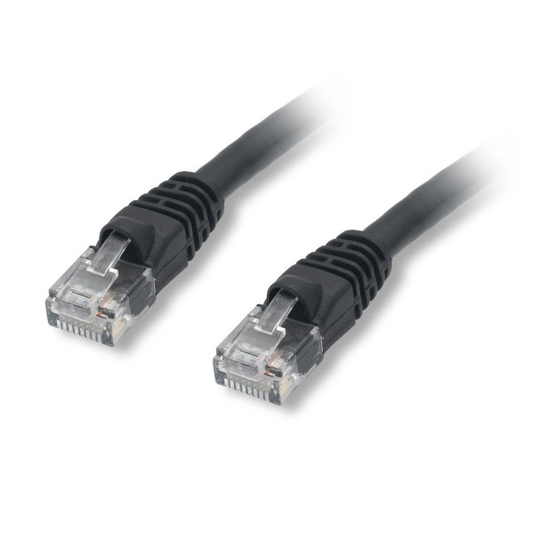 Cat5e 350 Mhz Snagless Patch Cable 50ft Black