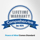 Lifetime Warranty