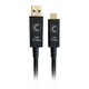 Pro AV/IT Integrator Series™ 10G (3.2 Gen 2) USB-A Male to USB-C Male AOC Active Plenum Cable 50ft