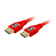 MicroFlex™ Pro AV/IT Integrator Series™ Certified Ultra High Speed 8K 48G HDMI Cable with ProGrip™ Red 6ft