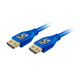 MicroFlex™ Pro AV/IT Integrator Series™ Certified Ultra High Speed 8K 48G HDMI Cable with ProGrip™ Cool Blue 3ft