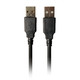 Front of 3ft USB 2.0 Type-A to Type-A Cable