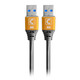 Pro AV/IT Specialist Series™ USB 3.0 (3.2 Gen1) 5G USB-A Male to USB-A Male Cable 3ft