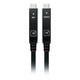 Back of 32.8ft 10G 4K Active Optical Plenum USB-C Cable