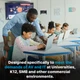 Designed for on-site AV/IT use and light integration in higher education, K12, SMB and other commercial environments.
