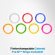 7 Interchangeable Colored ProID™ Rings