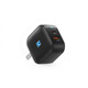 Dual USB GaN Compact Wall Charger 35W USB-C and USB-A Quick Charge 3.0 Technology