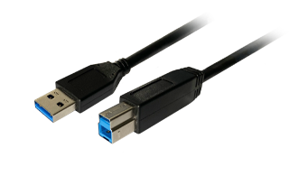 USB A Male to B Male Cables