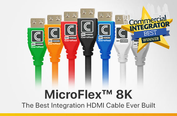 MicroFlex 8K HDMI Cables