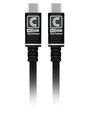Pro AV/IT Integrator Series™ Certified Ultra-Flexible 8K USB 4.0 40G USB-C to USB-C Cables