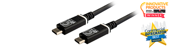 Pro AV/IT Integrator Series™ Certified Ultra-Flexible 8K USB4 40G USB-C to USB-C Cables
