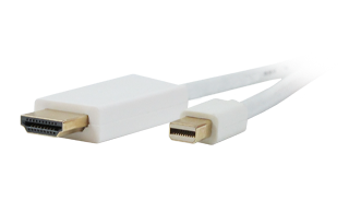 Mini DisplayPort Male to HDMI Cables
