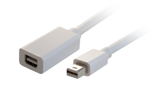 Mini DisplayPort Male to Female Cables