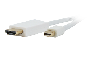 Mini DisplayPort Male to HDMI Cables