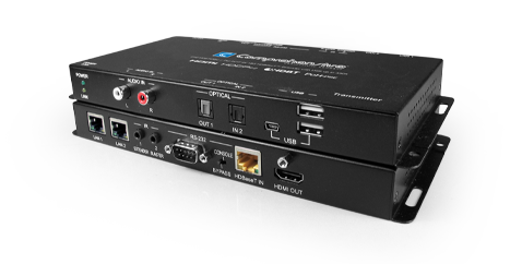 CHE-HDBT400U - Pro AV/IT 4K60 18G HDMI with KVM HDBaseT 2.0 Extender up to 330ft