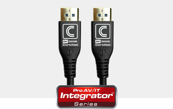 Integrator Series 8K DisplayPort Cables