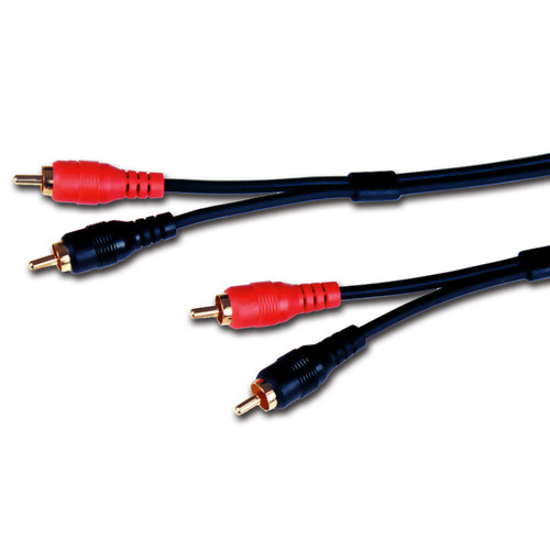 Standard Series 2 gold RCA Plugs Each End Stereo Audio Cable 10ft