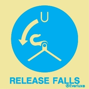 Everlux 300x300 Release falls sign-comp. text | IMPA 335106